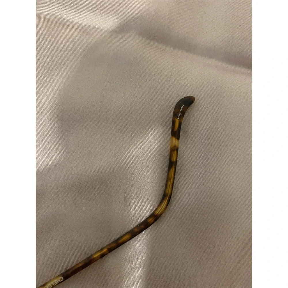 chelsea morgan eyeglasses Frames Full Rim Metal Tortoise Chelsea 75 DA/YG 140